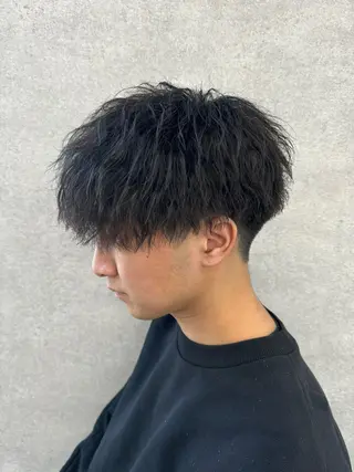 パーマ メンズ 🔥メンズカット＋ パーマの達人🔥のヘアスタイル