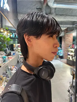 メンズ 志賀 楓のヘアスタイル