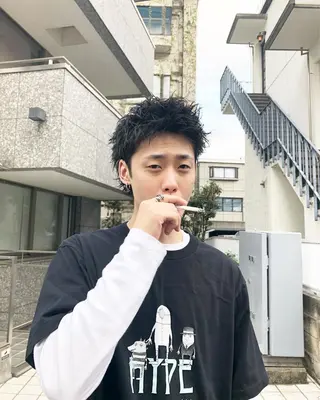 ヘアアレンジ メンズ メンズ特化✂️栗原 侑也のヘアスタイル