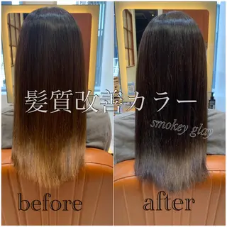 ミディアム カラー パーマ メンズ キッズ 酸熱トリートメント/ 髪質改善🌟玉井香奈のヘアスタイル