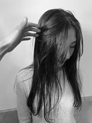 セミロング カラー 三谷はるな /名古屋/本山のヘアスタイル