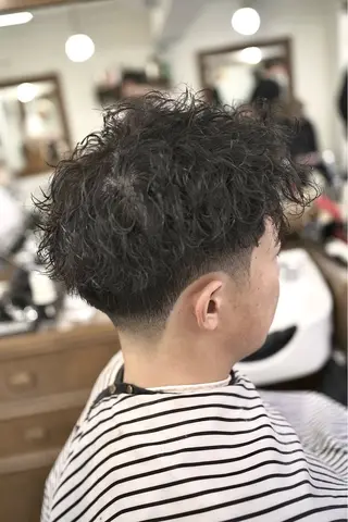 ショート メンズ 吉祥寺バーバー takumiのヘアスタイル