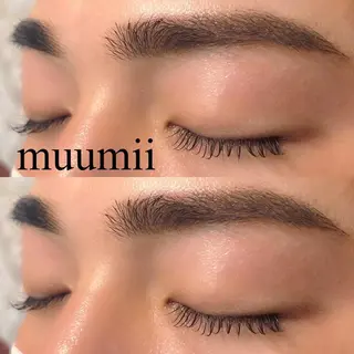 マツエク・マツパ アイブロウ 東十条muumii ネイルまつ毛のネイルデザイン