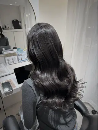 ロング 髪質改善カラー白鷺駅 中嶋晴斗のヘアスタイル