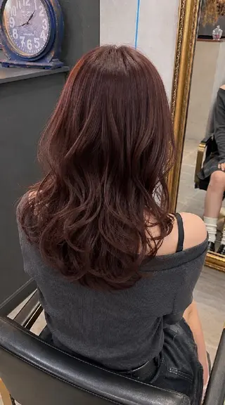ミディアム Jr.stylist ひろのヘアスタイル