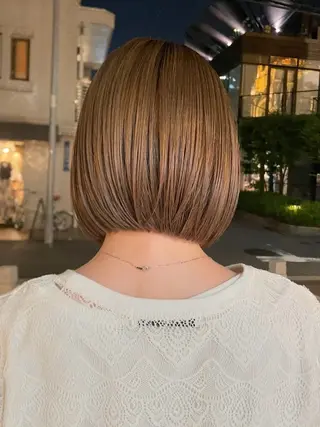 ショート カラー 🔥二刀流美容師🔥 渋谷/近澤瑠以✂️のヘアスタイル