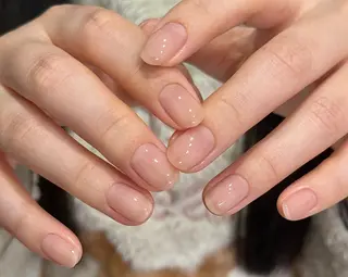 ネイル By moonネイル 🌷ワンホン/韓国風のネイルデザイン