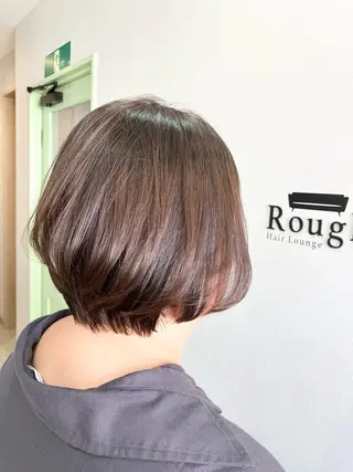 ショート 須賀 知穂のヘアスタイル