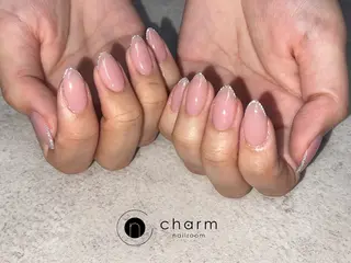 ネイル ネイルルーム チャームのネイルデザイン