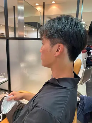 ショート メンズ 長畑 光紀のヘアスタイル