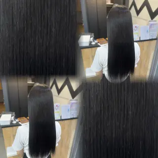 ロング カラー 髙橋 李里亜のヘアスタイル