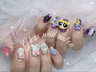 ネイル Yuna✨ Gloss nailのネイルデザイン