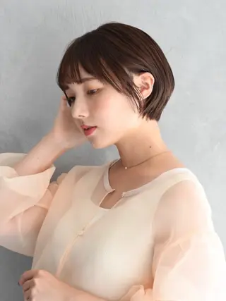 ショート 谷口 琉希のヘアスタイル