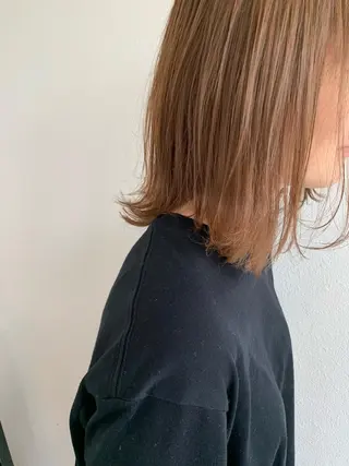 セミロング 見原   一秀のヘアスタイル