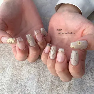 ネイル AERA nail shino🐱⸝꙳のネイルデザイン