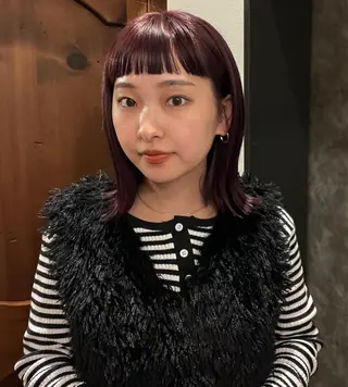 ミディアム カラー 似合わせカラー /パーマ🪿 moeのヘアスタイル