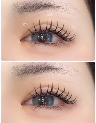マツエク・マツパ Kusunoki 🌹Minami🌹のマツエク・マツパデザイン