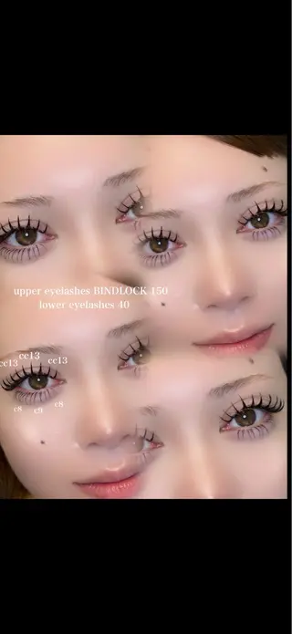 マツエク・マツパ 💖mare 渋谷/束感まつげ💖のマツエク・マツパデザイン