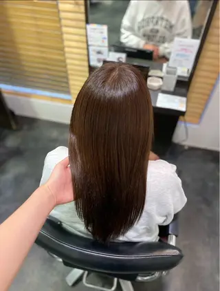 カラー 瀬田/韓国レイヤー/ トレンドヘア石田亜弥のヘアスタイル