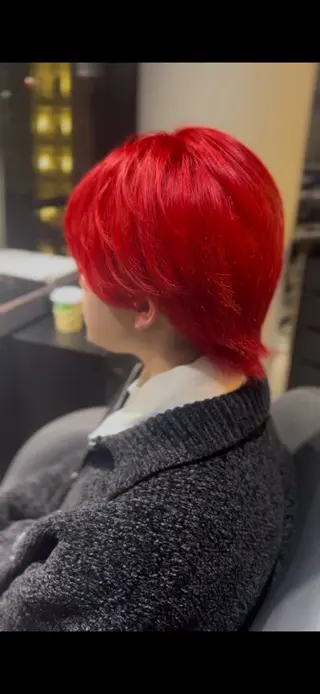 ショート 佐々木 輝人のヘアスタイル