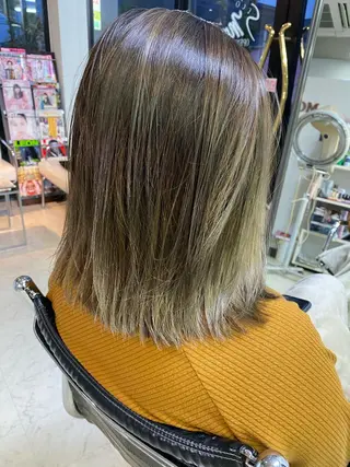 ミディアム カラー imaizumi takuyaのヘアスタイル