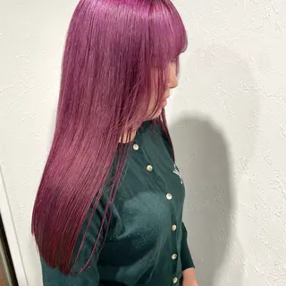 ロング カラー shiho .のヘアスタイル