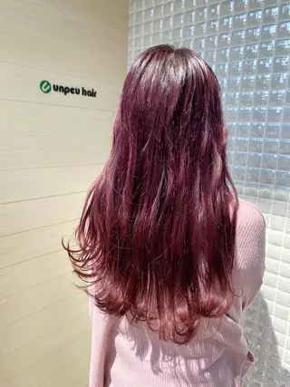 ロング カラー 先着1名様限定 カット無料のヘアスタイル