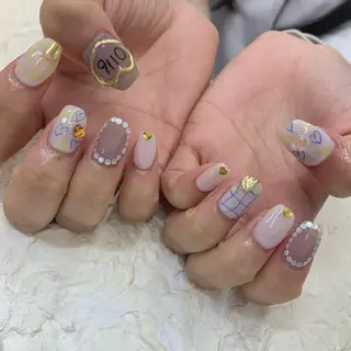 ネイル マキノ ユイのネイルデザイン