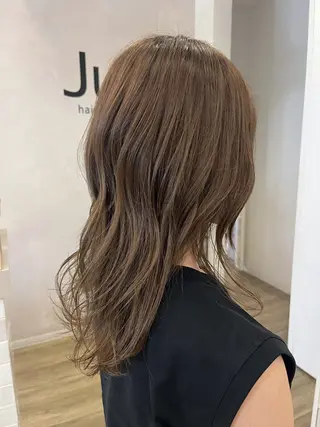 ロング カラー 高村 りなのヘアスタイル