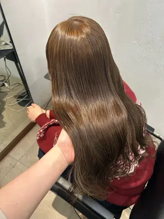 ロング LOE所属・LOE Yuuka/42🩵のヘアスタイル