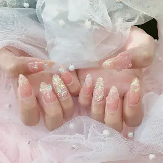 ネイル パーツ全部¥110 サロンミミのネイルデザイン