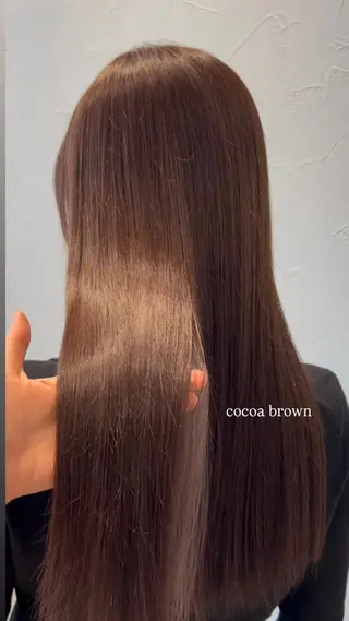 ロング 田中 千尋のヘアスタイル