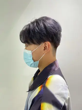 ショート カラー パーマ ヘアアレンジ メンズ キッズ ネイル マツエク・マツパ スパイキー/フェザー /波巻き/かいとのヘアスタイル