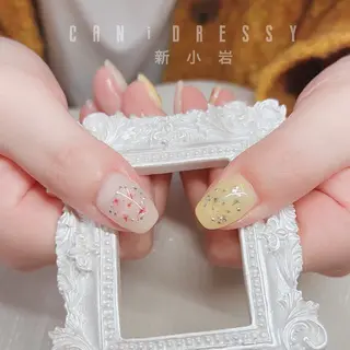 ネイル キャンアイドレッシー 新小岩のネイルデザイン