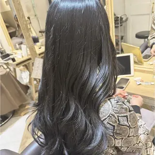 ロング 銀座/レイヤー /髪質改善/韓国ヘアのヘアスタイル