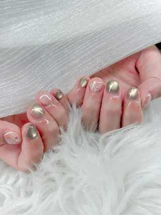 ネイル Agate miku🎀‧₊のネイルデザイン