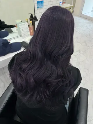 ロング 韓国風🫧艶カラー 💟ran💟のヘアスタイル