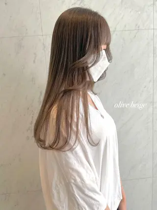 ロング カラー パーマ ヘアアレンジ NANA/trend style🕊🍑のヘアスタイル
