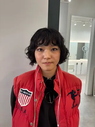 ショート パーマ ハードパーマ Rico💜のヘアスタイル