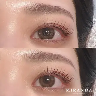 マツエク・マツパ アイブロウ MIRANDA beautyのマツエク・マツパデザイン