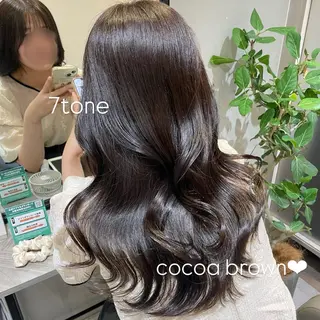 セミロング 顔周り/レイヤー🎀 natsumiのヘアスタイル