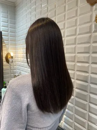 ロング カラー Lupinus中田 パーマモデル募集中のヘアスタイル
