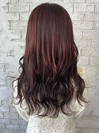 ロング カラー エクステ＆艶カラー 🎀YURINA🎀のヘアスタイル