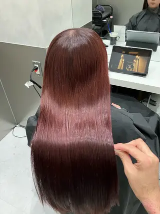 ロング カラー 💖ブリーチなし透明 感💖ASAHIのヘアスタイル
