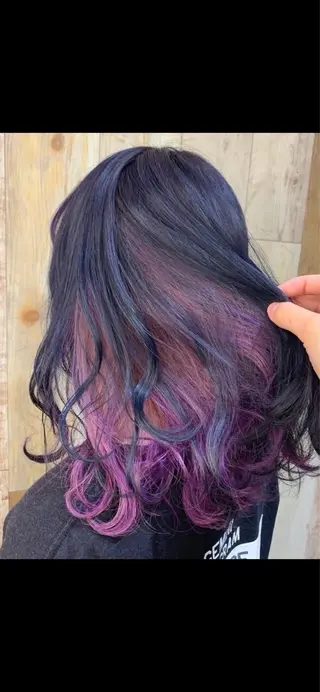 セミロング 亀井 翔斗のヘアスタイル