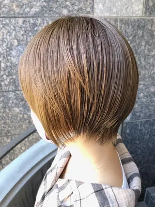 ショート カラーアンドケアリタ kitamuuuのヘアスタイル