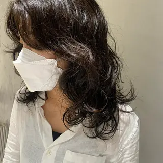 ロング “ととのう”ヘッドス パ🌿本多麻亜優のヘアスタイル
