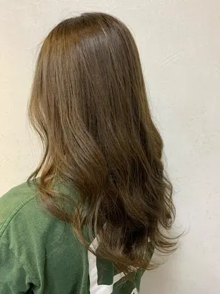 ロング カラー 隅田 美樹のヘアスタイル