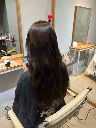 カラー 井手上 華のヘアスタイル