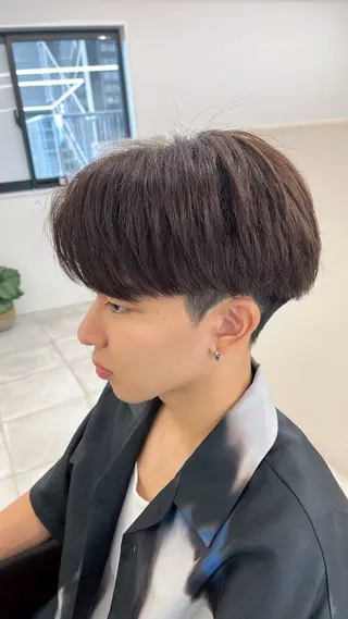 ショート カラー メンズ 🏆メンズヘア特化 🥇代表りんぺーのヘアスタイル